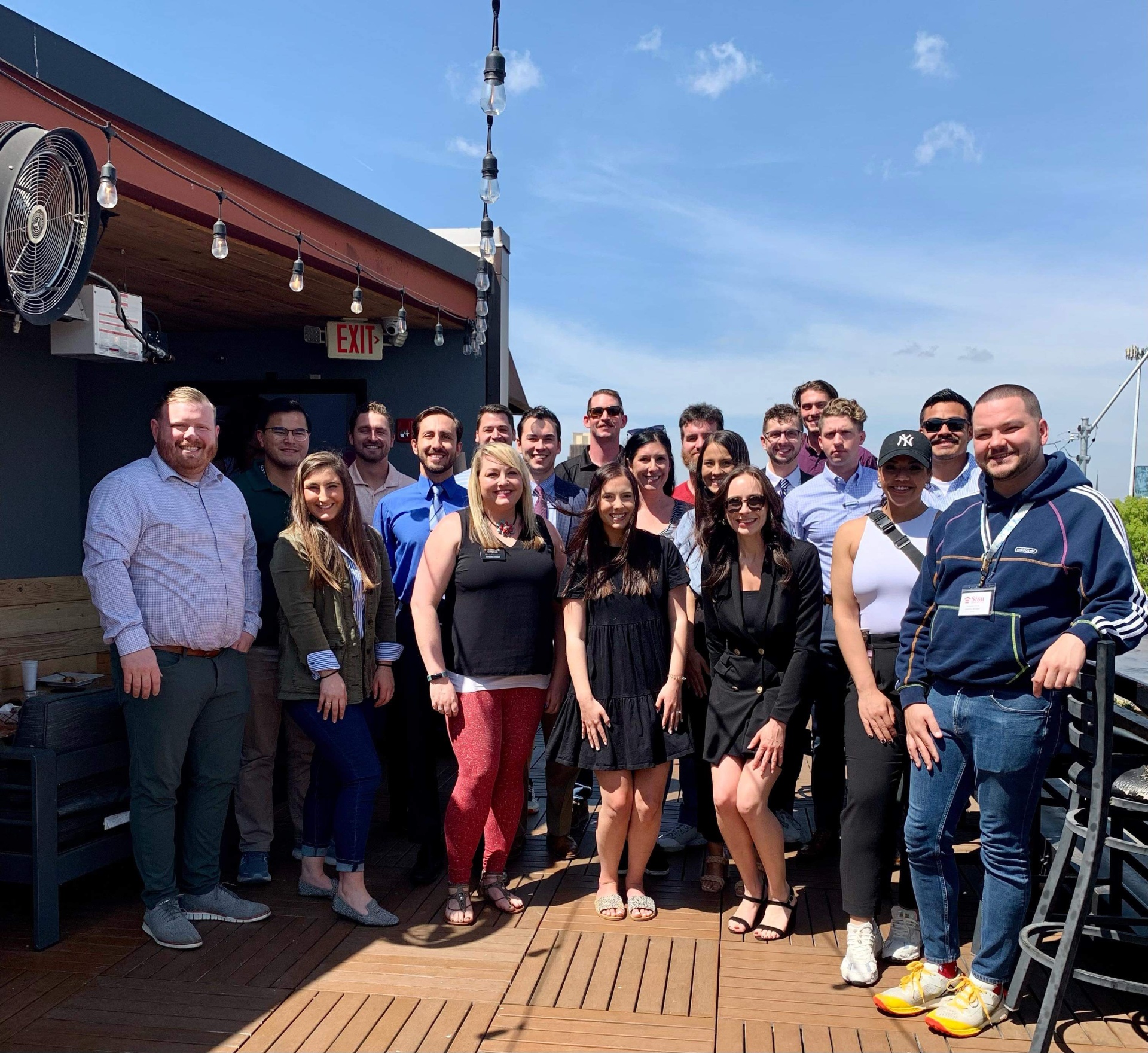 OKCYP rooftop networking event